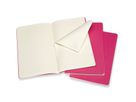 MOLESKINE Taccuino cartone 3x L/A5 629650 rigato, pink, 80 pagine (8058647629650)