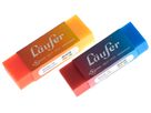 LÄUFER Plast-Radierer 65x21x12mm 12005 farbig ass. (4006677120054)