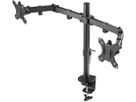 DELTACO Dual monitor desk arm GAM-040 13-32 inch screens (7333048033123)