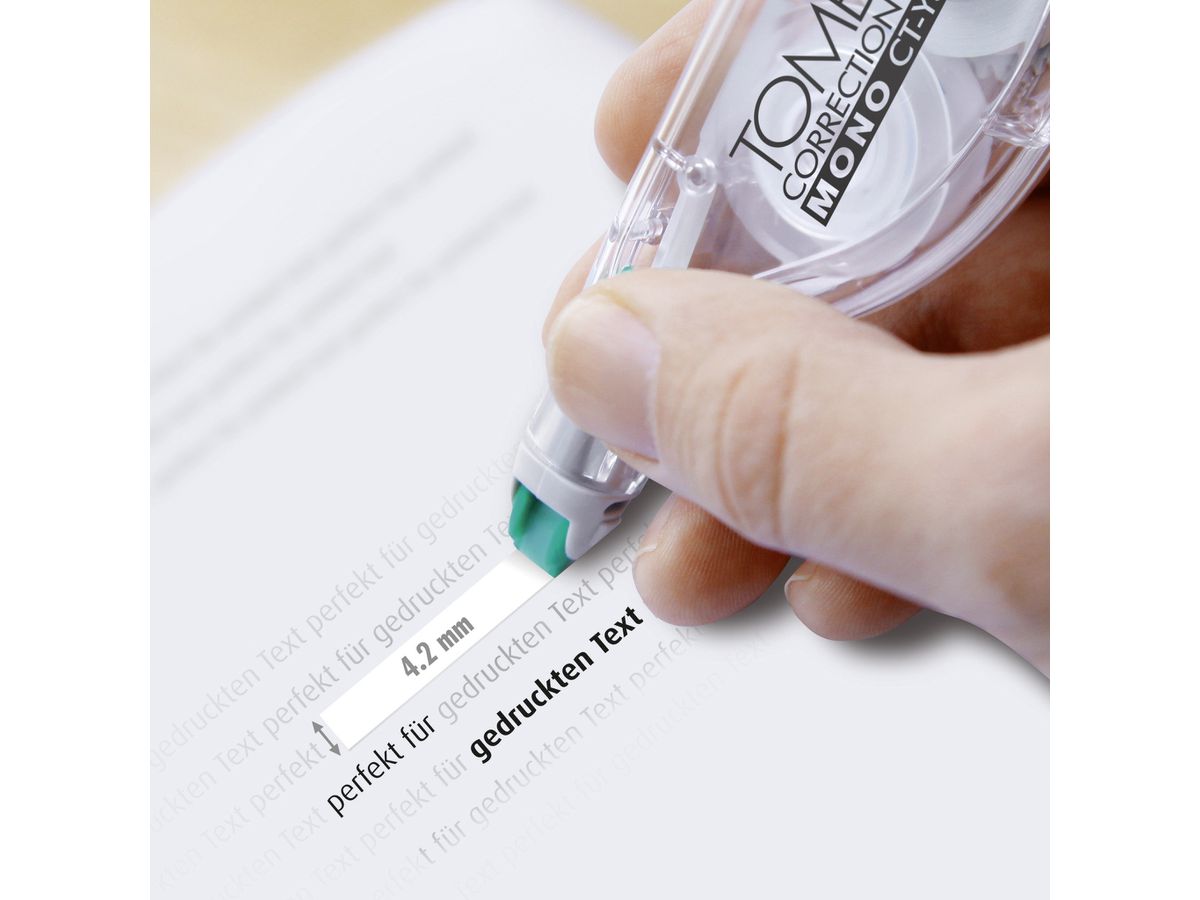 TOMBOW Korrekturroller Mon CT-YSE4 4,2mmx12m (4003198401211)