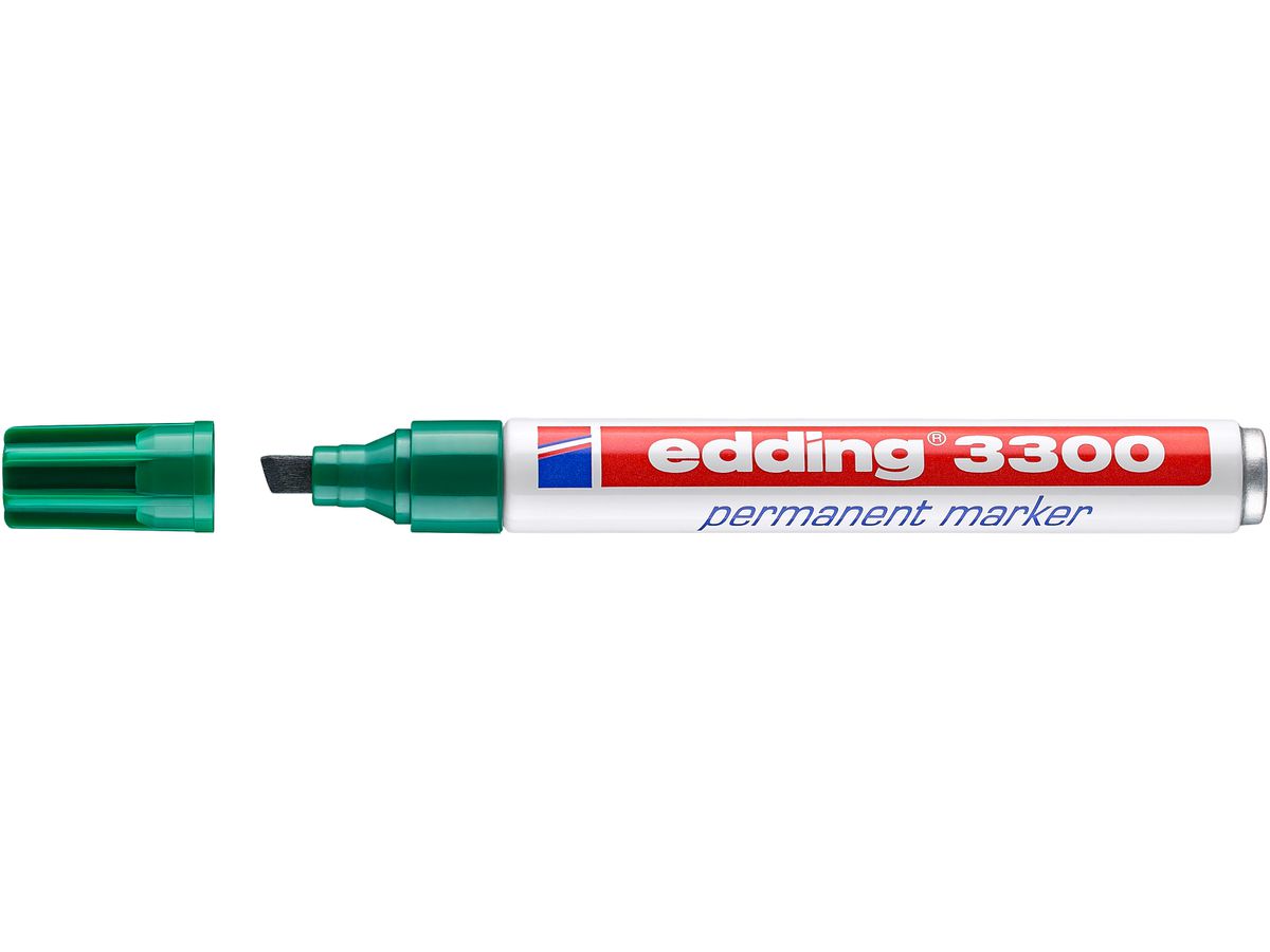 EDDING Permanent Marker 3300 1-5mm 3300-4 grün (4004764010226)