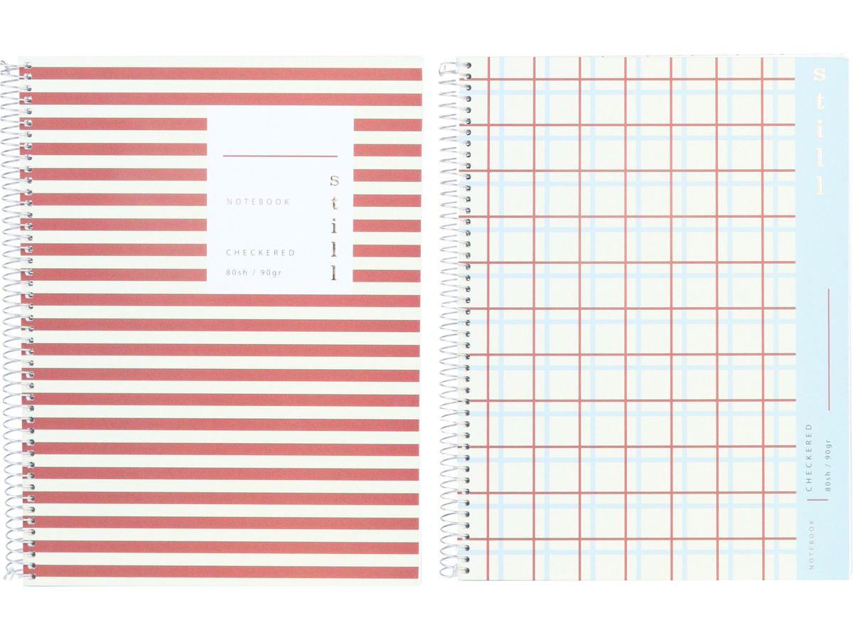 ANCOR Spiralbuch A4 Still 113365 lines 90g 80 Bl. (5604730113365)