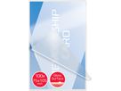 GBC Pelicole per lamin. 75×105mm 3740303 lucido, 125my 100 pezzi (0033816028647)
