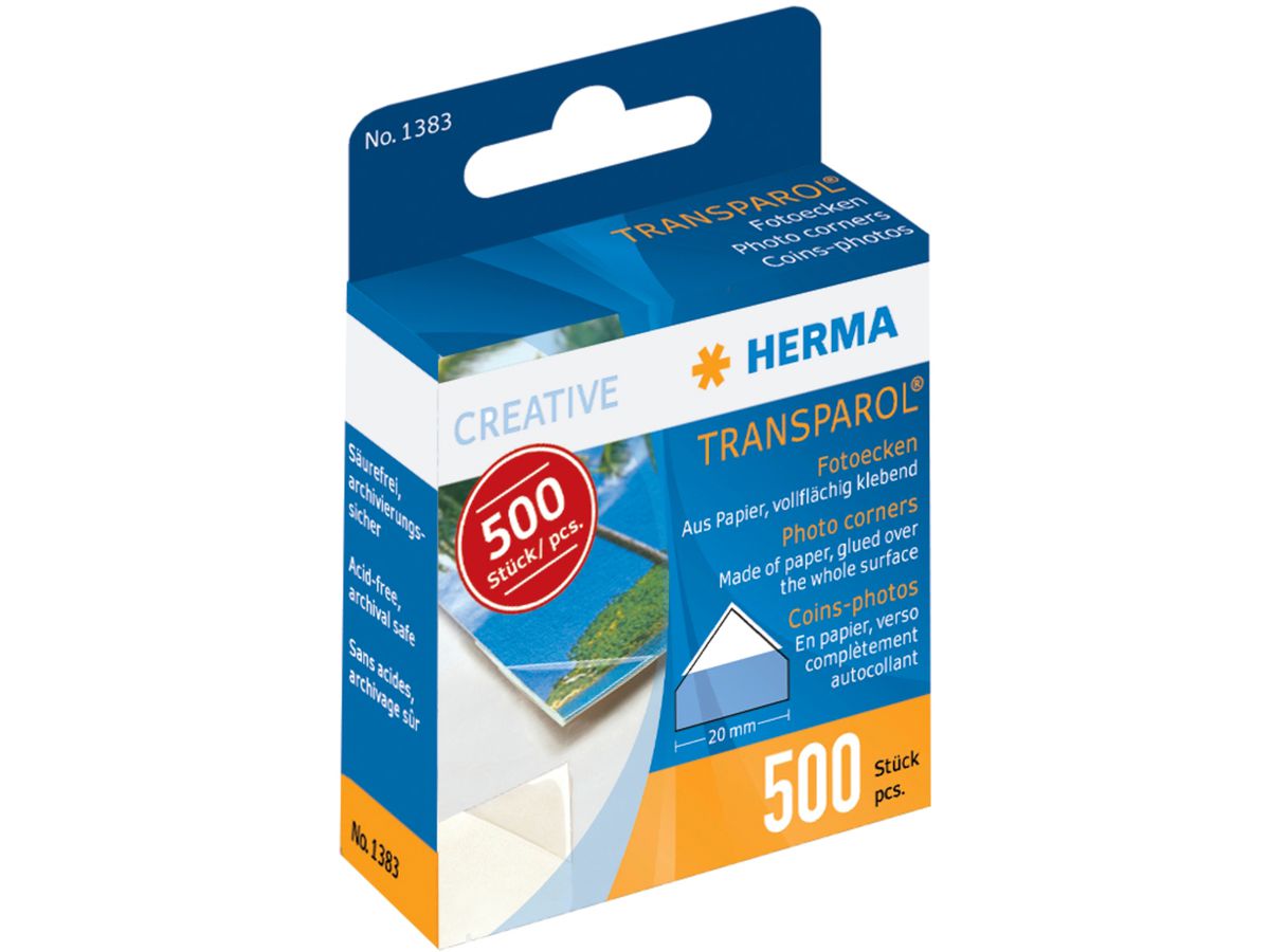 HERMA Dispenser coin photo 1383 500 pcs. (4008705013833)