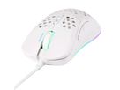 DELTACO Lightweight Gaming Mouse,RGB GAM-108-W White, WM75 (7333048057921)