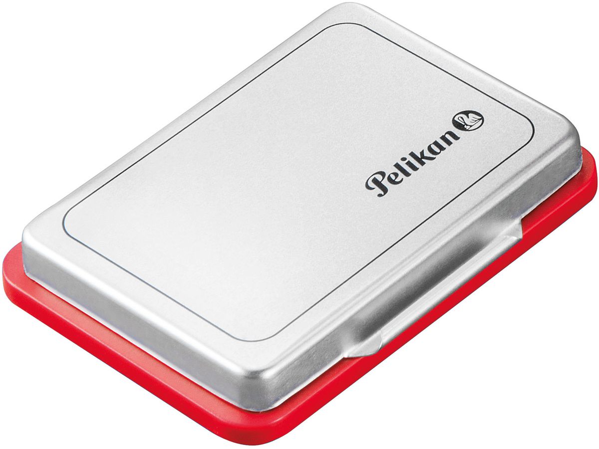 PELIKAN Metall-Stempelkissen rot 331181 Gr.3 7x5cm (4012700331182)