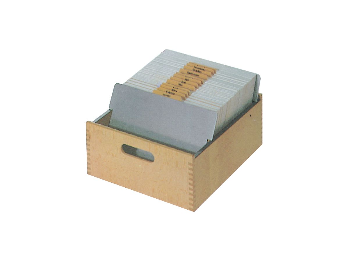 FLÜCK Schedario C6 C6QUER/30 Faggio 18.5x7.6x30cm (7640114250811)