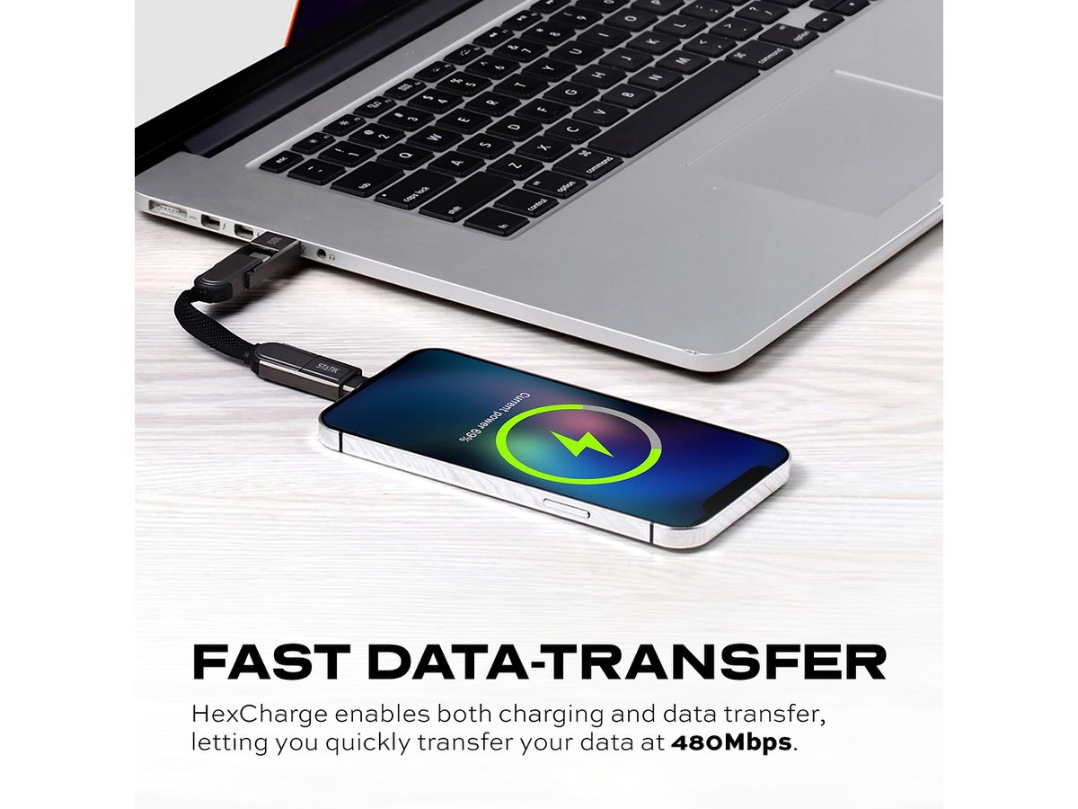 STATIK HexCharge PUP-0530-BLK 60W Black (0810024056910)