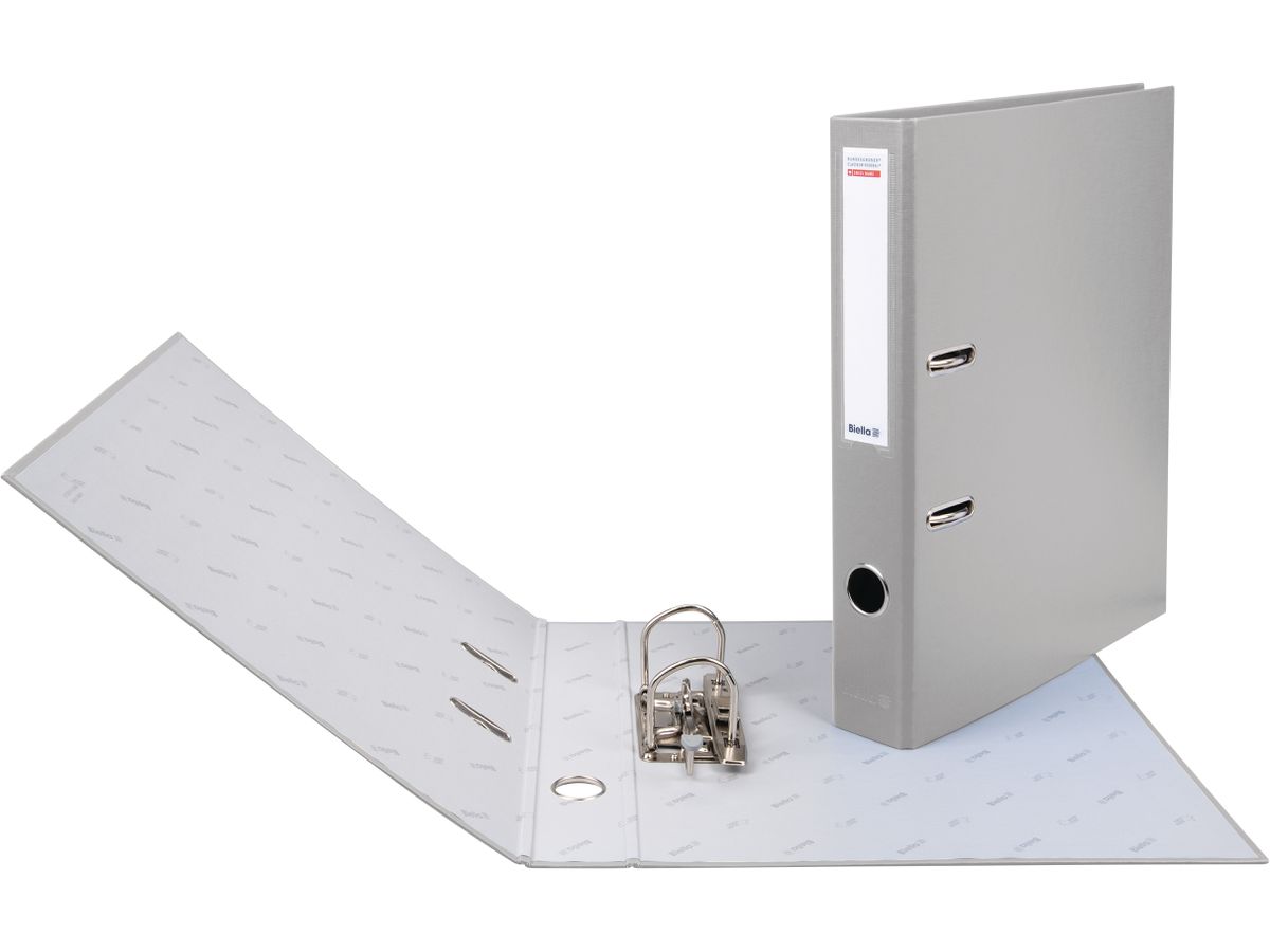 BIELLA Raccoglitore federale 4cm 10341425U grigio A4 (7611365253371)