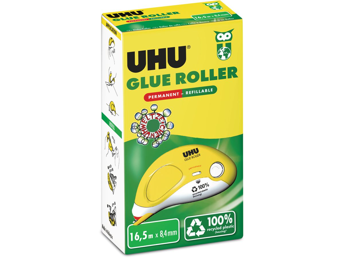 UHU Roller collante perm. Refill. 990345 transparent (4026700354157)