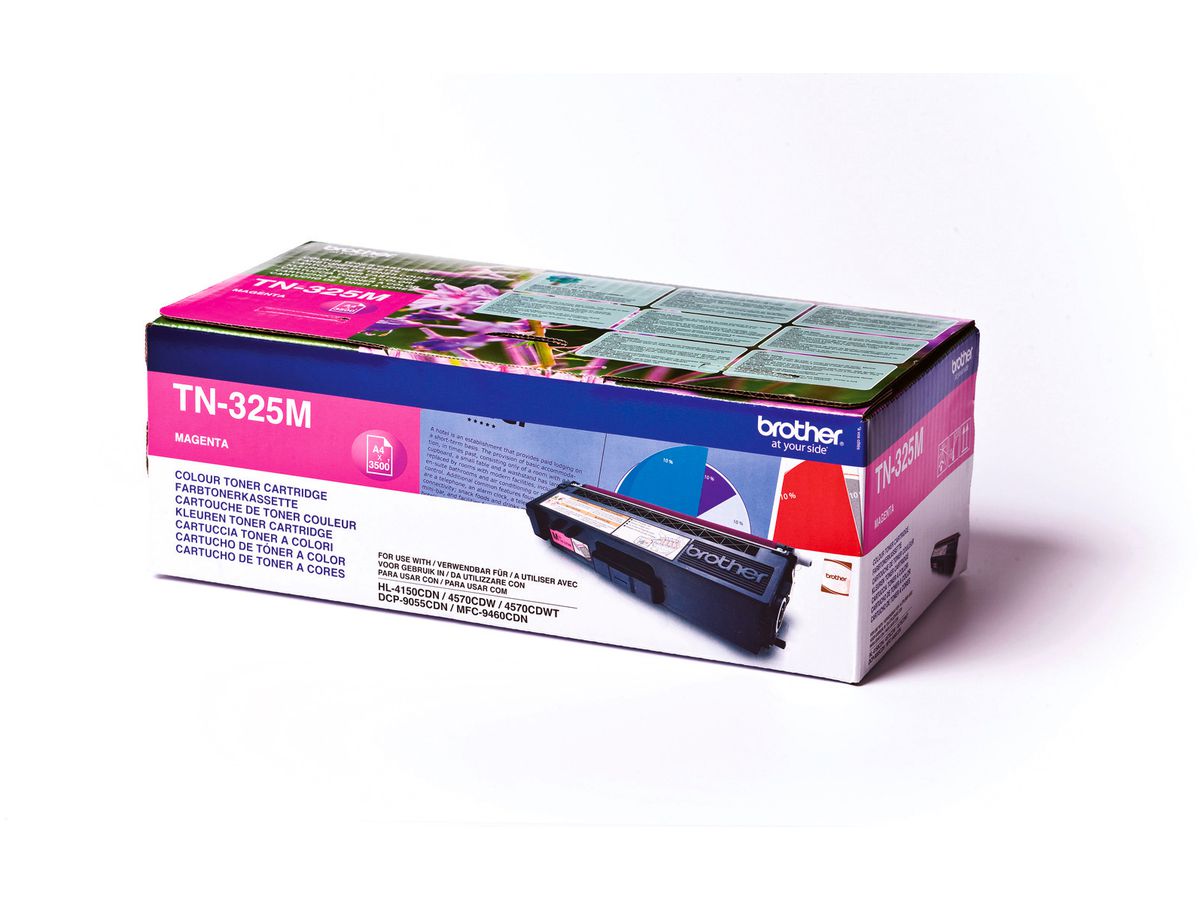 BROTHER Toner HY magenta TN-325M HL-4150CDN 3500 Seiten (4977766679404)