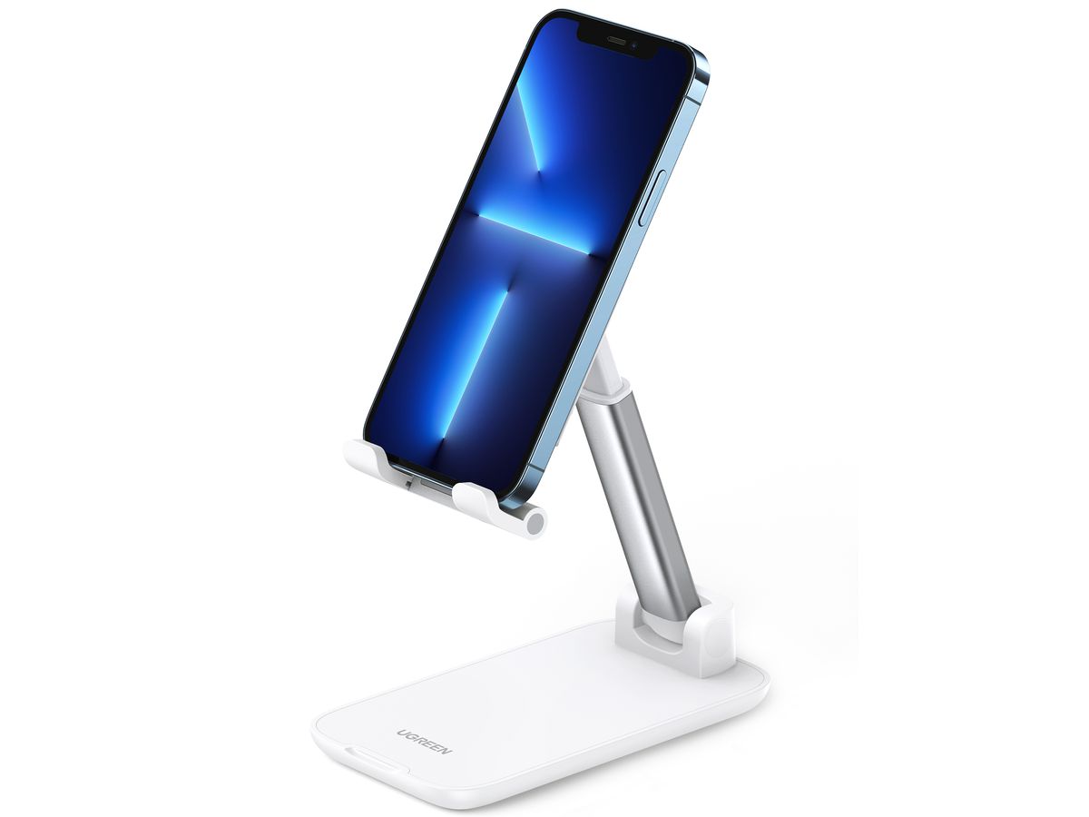 UGREEN Multiangle Phone Desktop 20434 Stand Foldable, White (6957303824342)