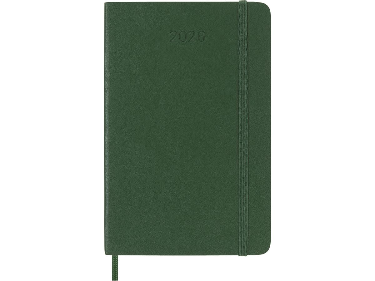 MOLESKINE Agenda Classic Pocket 2026 DSK1512DC2Y26 1J/1P vert myrte SC 9x14cm (8056999275587)