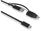 ICY BOX USB-C 3.1 G2 zu USB A & C IB-CB033 35 cm (4250078171720)