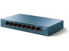 TP-LINK LiteWave 8-Port Switch LS108G 8GB RJ45 Ports, Steel Case (6935364085452)