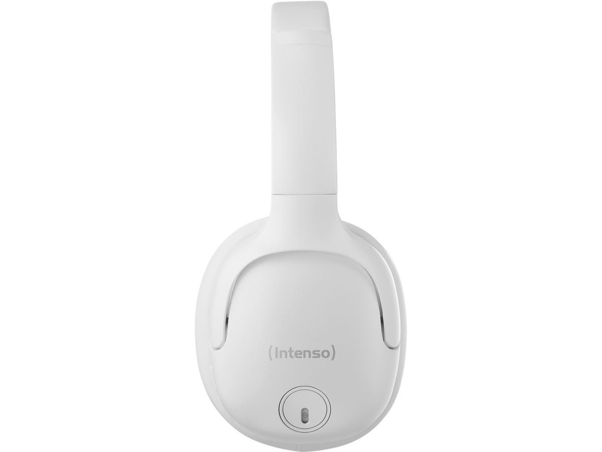 INTENSO Overear Headphones TWS 3740402 Bluetooth, Hybrid ANC White (4034303035489)