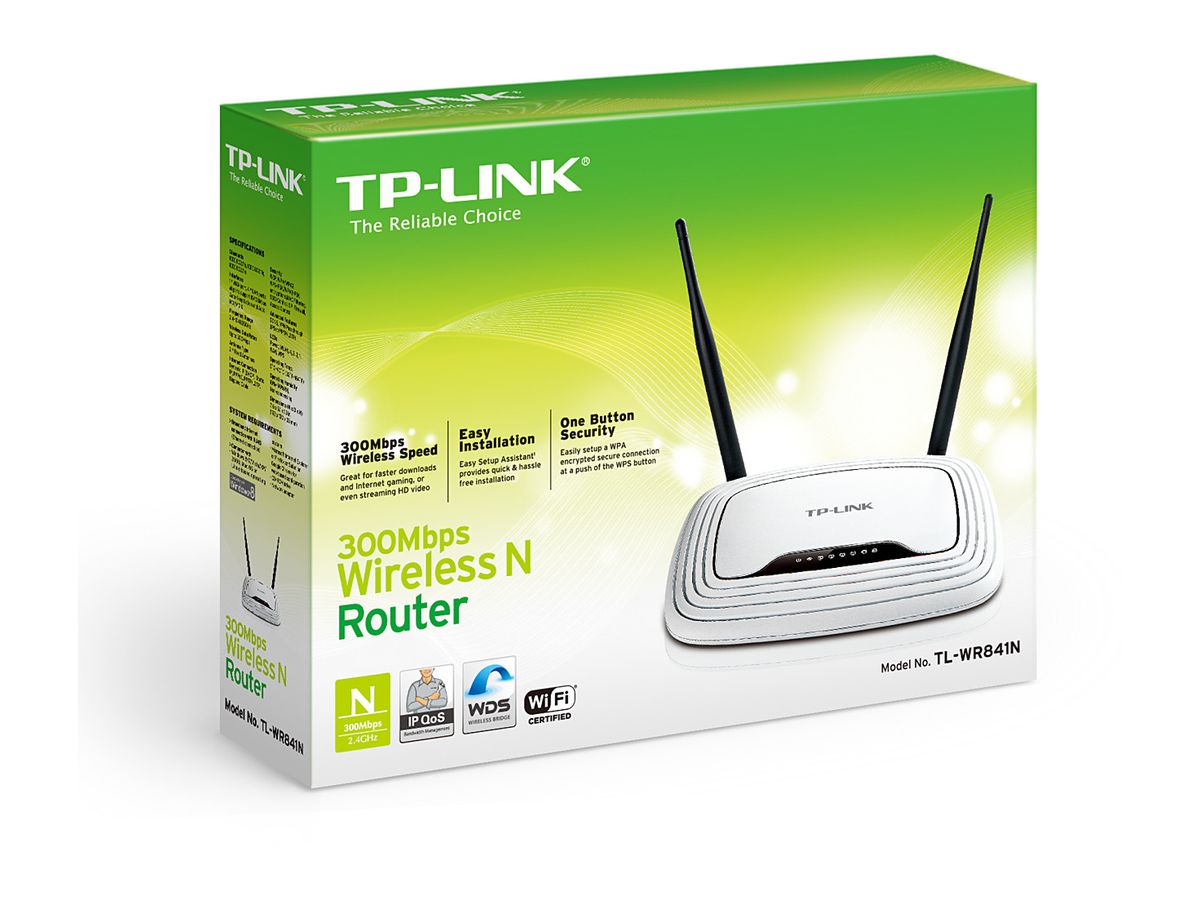 TP-LINK WLAN-N Router TLWR841N 300Mbps (6935364051242)