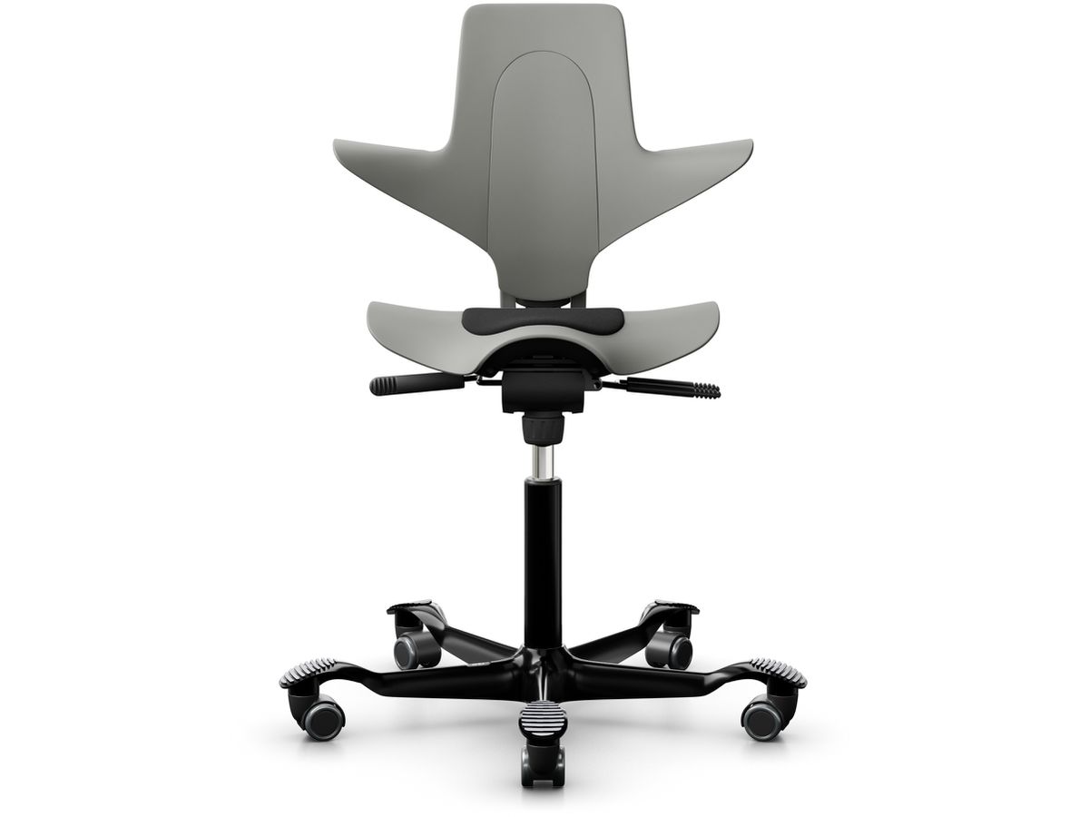 HAG Bürodrehstuhl Capisco 8010 PULS8010 grau/schwarz (7612532059307)