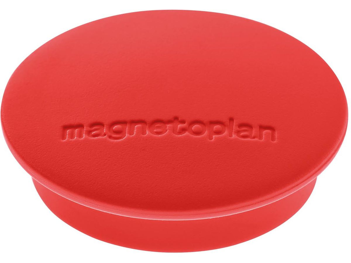 MAGNETOPLAN Magnet Discofix Junior 34mm 1662106 rot 10 Stk. (4013695010946)