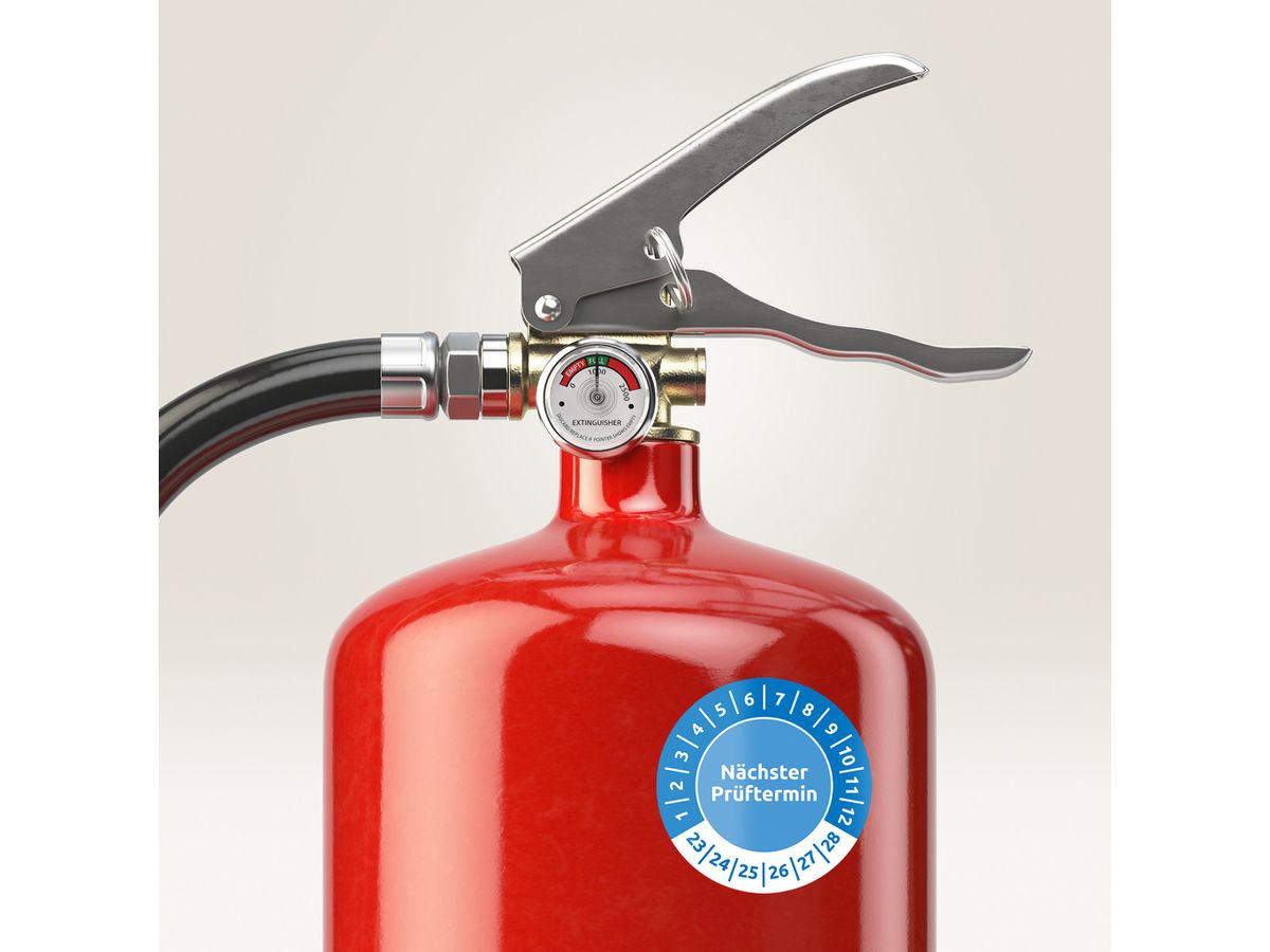 AVERY ZWECKFORM Prüfplaketten 30mm L7802-10 weiss, non-perm. 10 Bl.240Stk. (4004182068458)