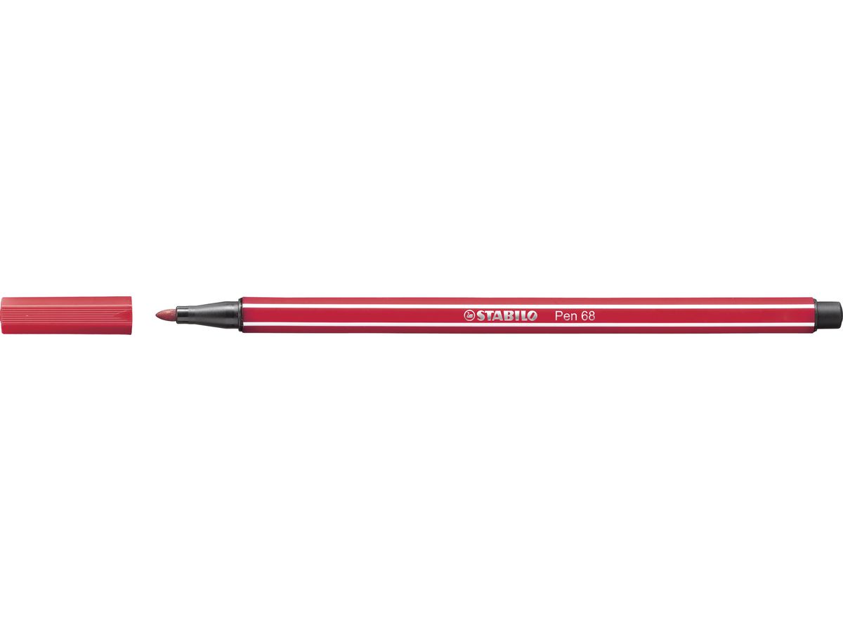 STABILO Fasermaler Pen 68 1mm 68/50 dunkelrot (4006381333337)