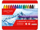 CARAN D'ACHE Wachspastelle Neocolor II 7500.315 15-farbig assortiert (7610186243158)