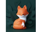 ALLC Nachtlicht Mini LLFOOR59 Fox 10.5x15.3x8.5cm (8719715000060)