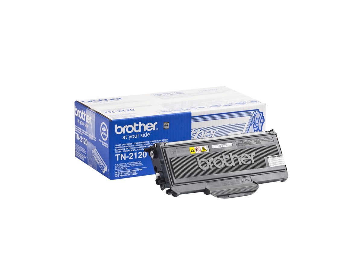 BROTHER Toner nero TN-2120 HL-2140/50/70 2600 pagine (4977766654203)