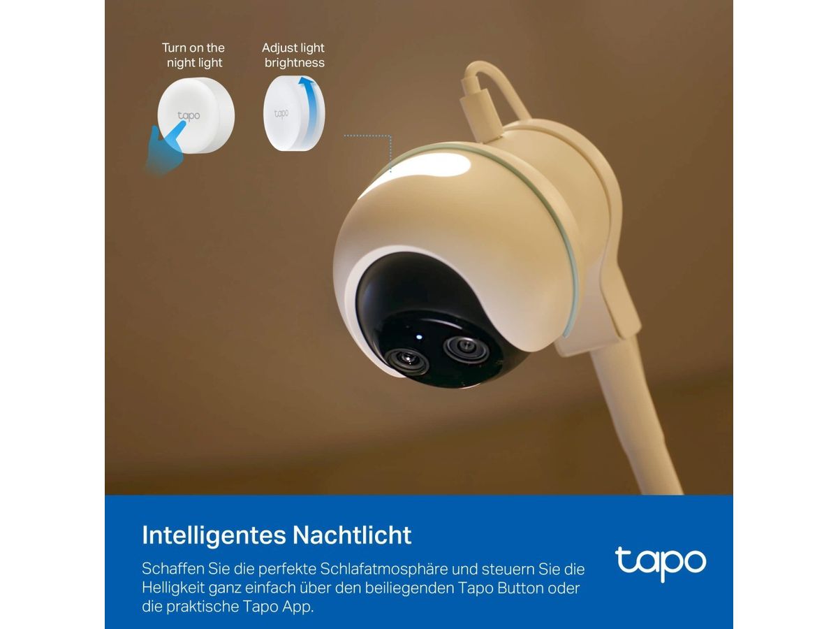 TP-LINK Dual-Lens Smart Baby Camera Tapo C840 Pan/Tilt (8885021371405)