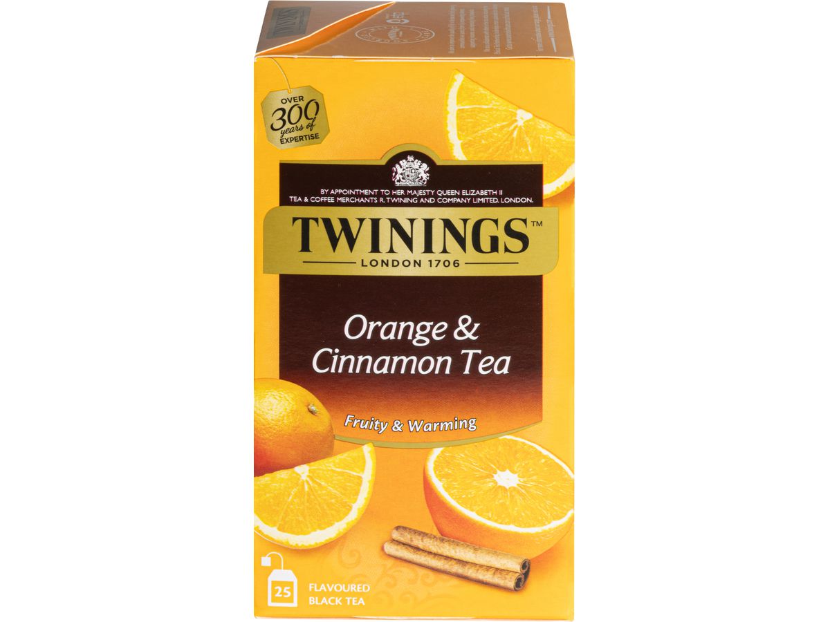 TWININGS Orange Cinnamon 100017839 Beutel 2g, 25 Stk. (0070177071349)