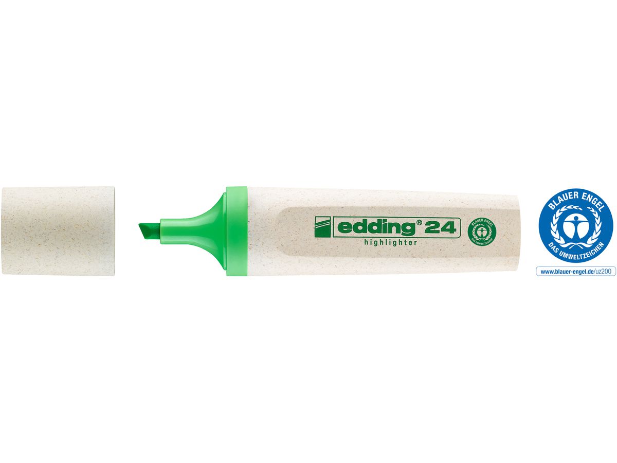 EDDING EcoLine Textmarker 24 2-5mm 24-11 hellgrün (4004764917693)