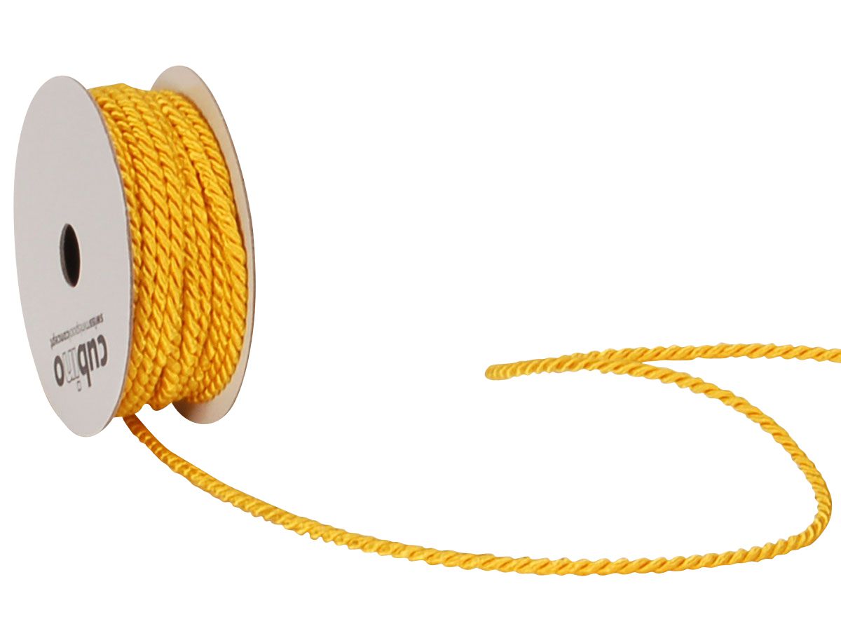 SPYK Ficelle soie Cubino 3525.0057 3mmx5m jaune (7611475168886)