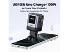 UGREEN USB-C Wallcharger Uno RG 45515B 100W,4-Port,GaN,Fast Charg. (6941876249787)