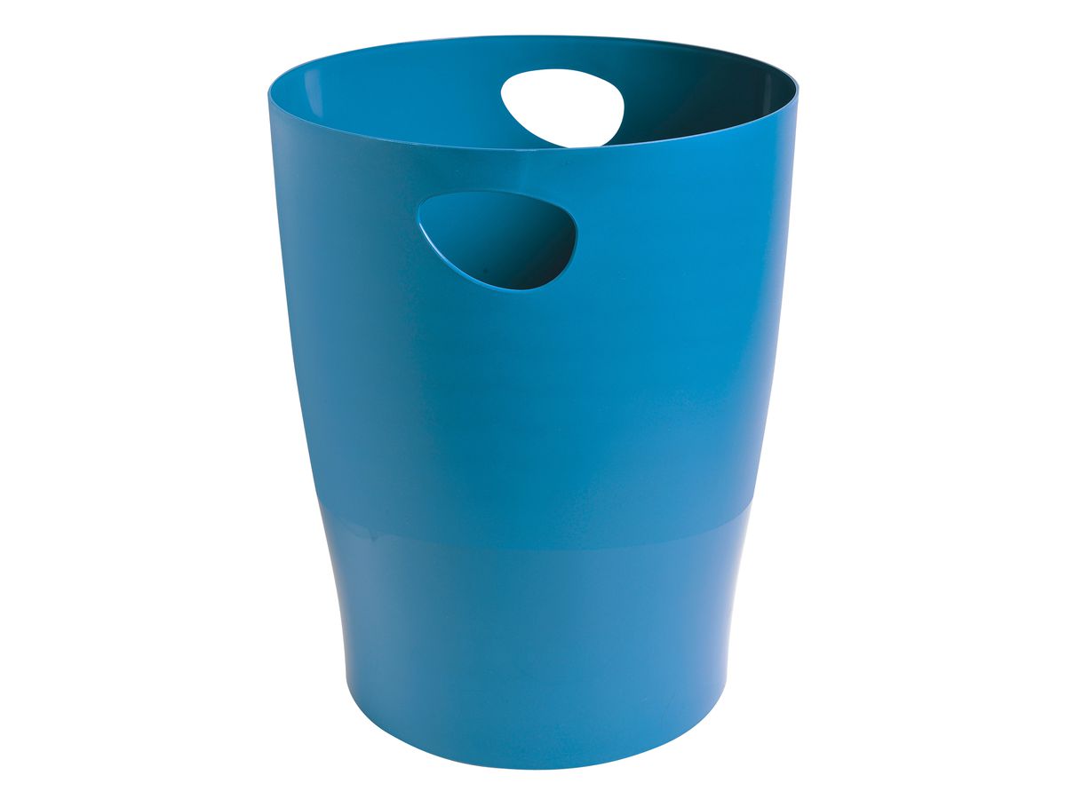EXACOMPTA Papierkorb Ecobin BeeBlue 15 l 45384D türkis (9002490453848)