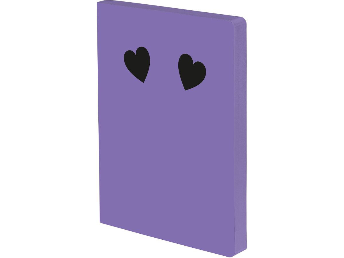 NUUNA Notizbuch Graphic L 55751 GIVE ME YOUR HEART 256 Seiten (4260358555751)