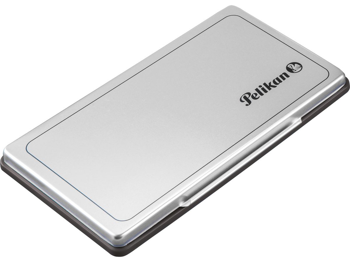 PELIKAN Metall-Stempelkissen schwarz 331108 Gr.1 16x9cm (4012700331106)