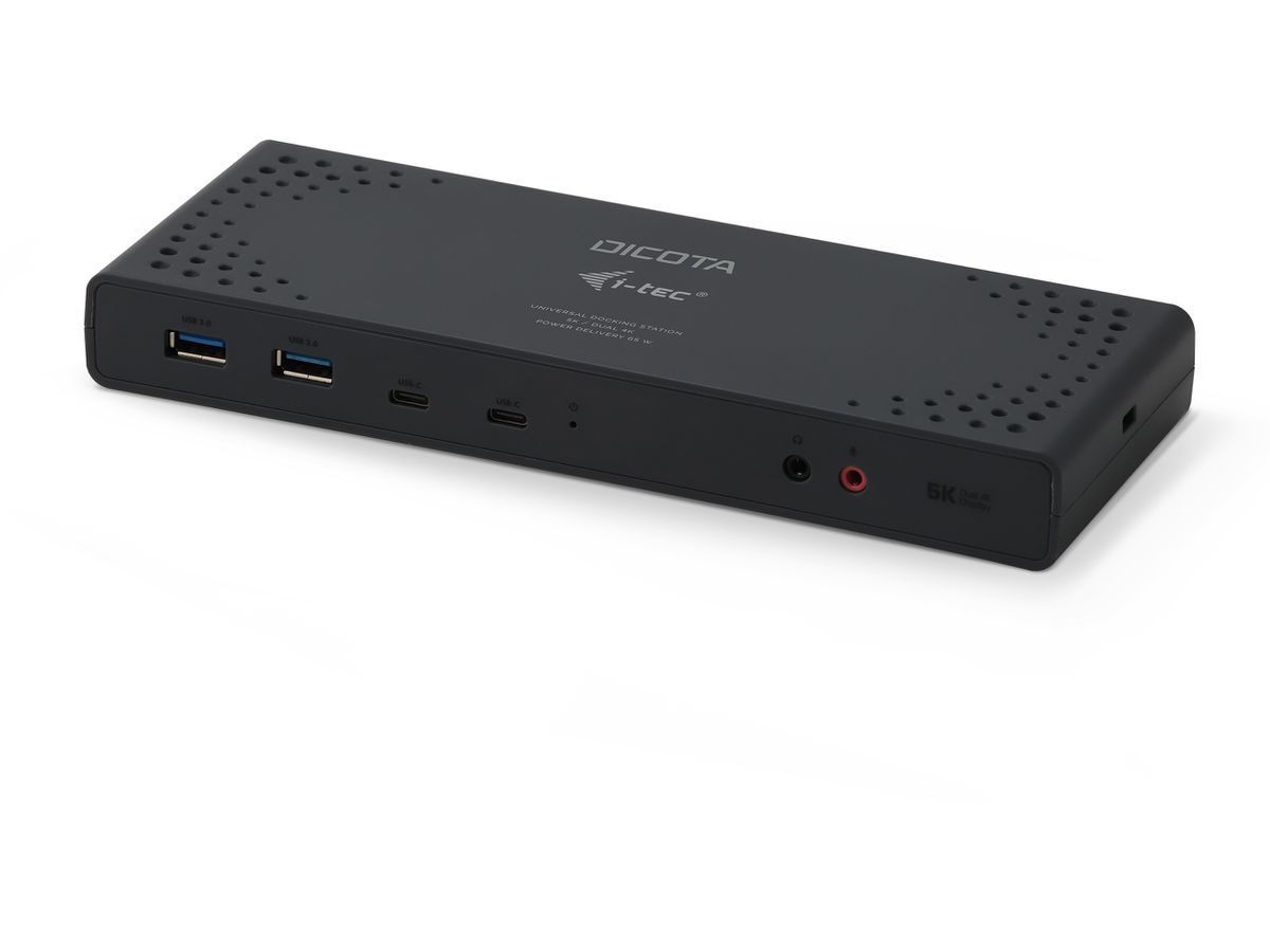 DICOTA USB-C 13in1 Docking Station D31952-CH 5K HDMI/DP PD 65W CH black (7640186417150)