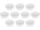 MAGNETOPLAN Aimant Discofix Mini 19mm 1664600 blanc 10 pcs. (4013695016344)