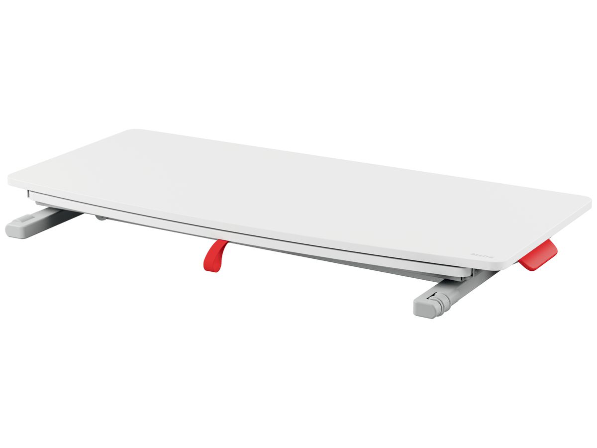 LEITZ Schreibtisch-Aufsatz Cosy 6532-00-85 grau 420x72x800mm 1 Stück (4002432129430)