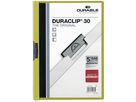 DURABLE Klemmhefter DURACLIP 30 220005 für 30 Blatt A4 grün (4005546210322)