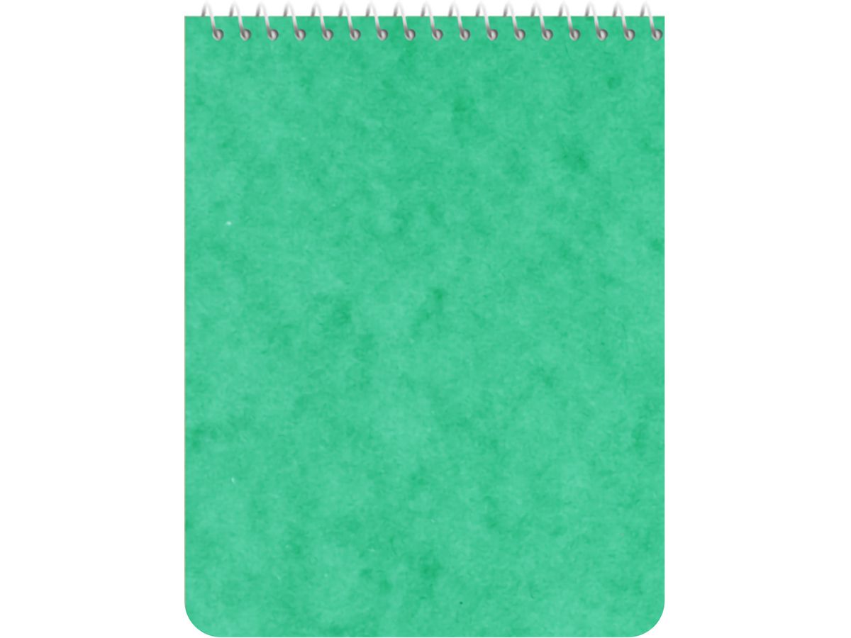 NOVOOO Spiralheft ass. 10,1×7,6cm 729774 kariert, 4mm, 70g 48 Blatt (9010729086620)