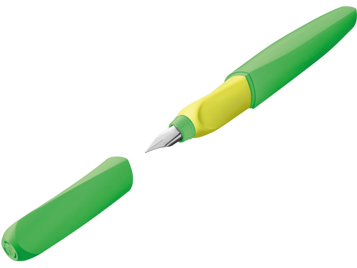 PELIKAN Stylo plume Twist M 807258 Neon vert (4012700807250)