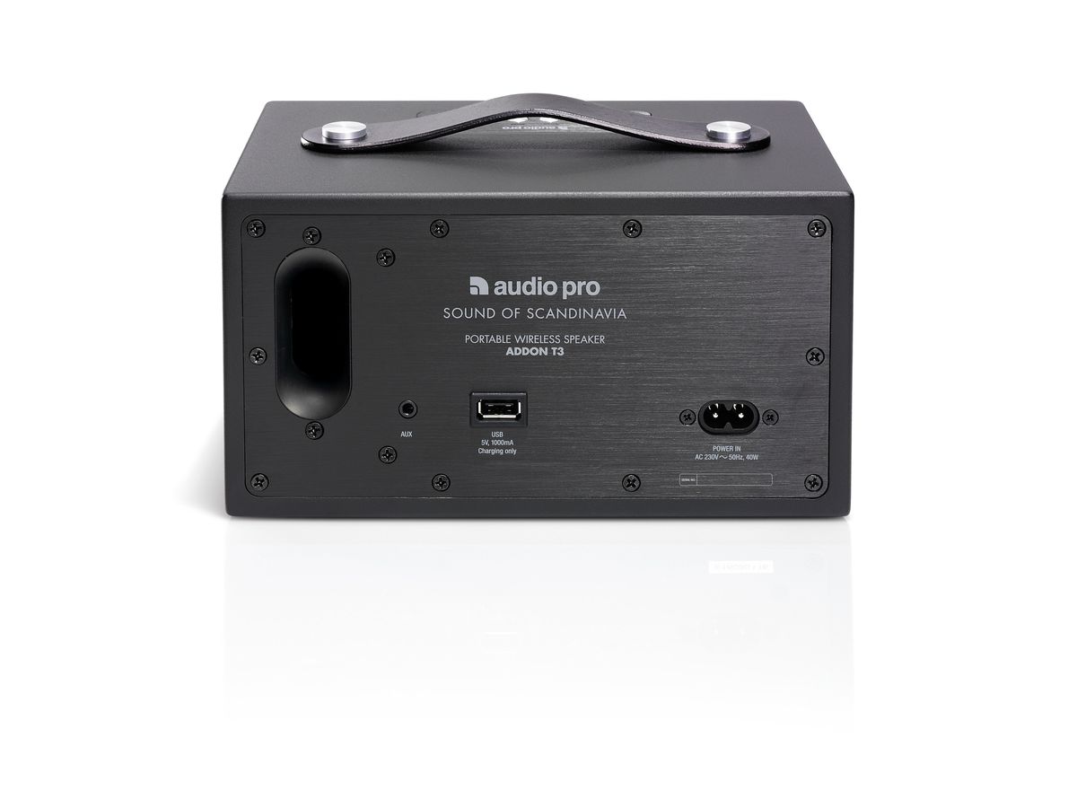AUDIO PRO T3+ Black 14200 Bluetooth Speaker (7330117142007)