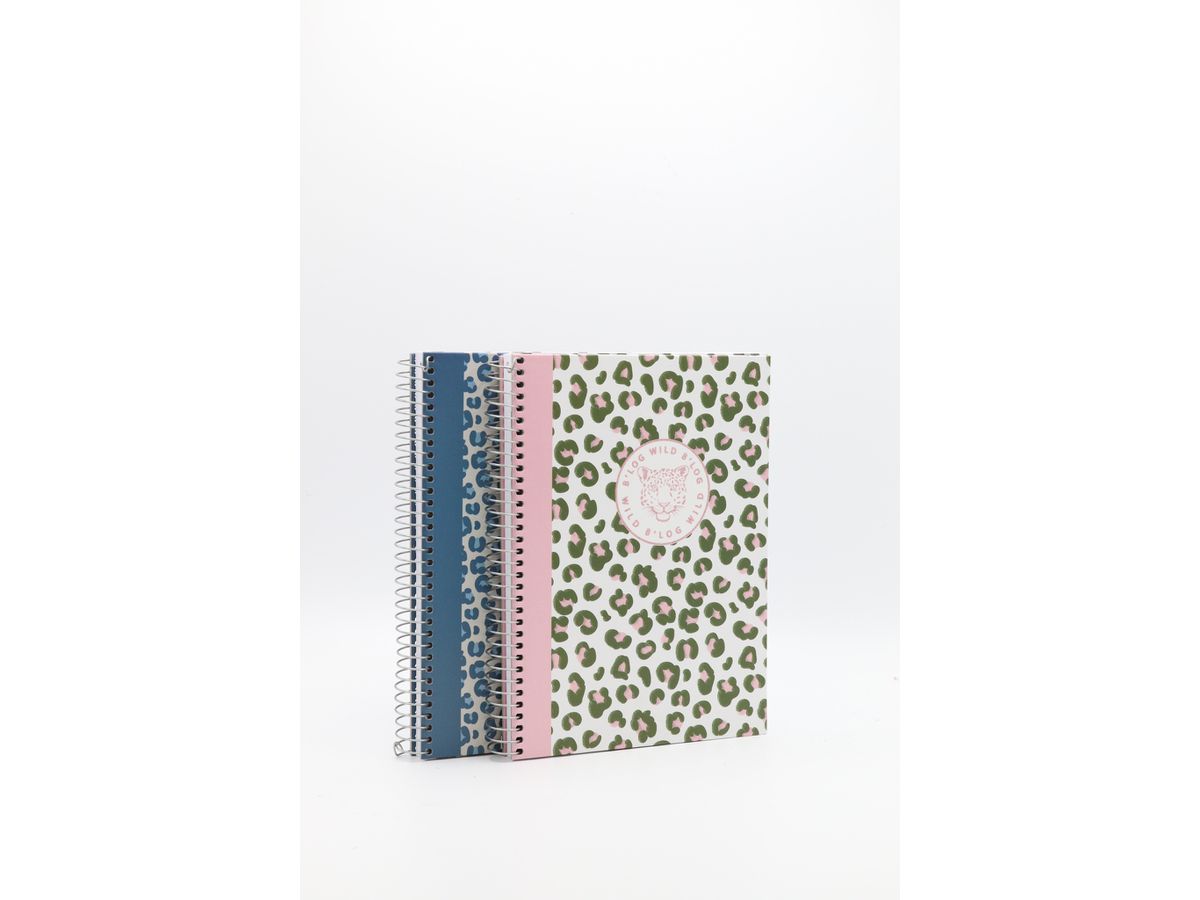 ANCOR Carnet spirale A5 WILD 104660 assort., lines, 90g 80 flls. (5604730104660)