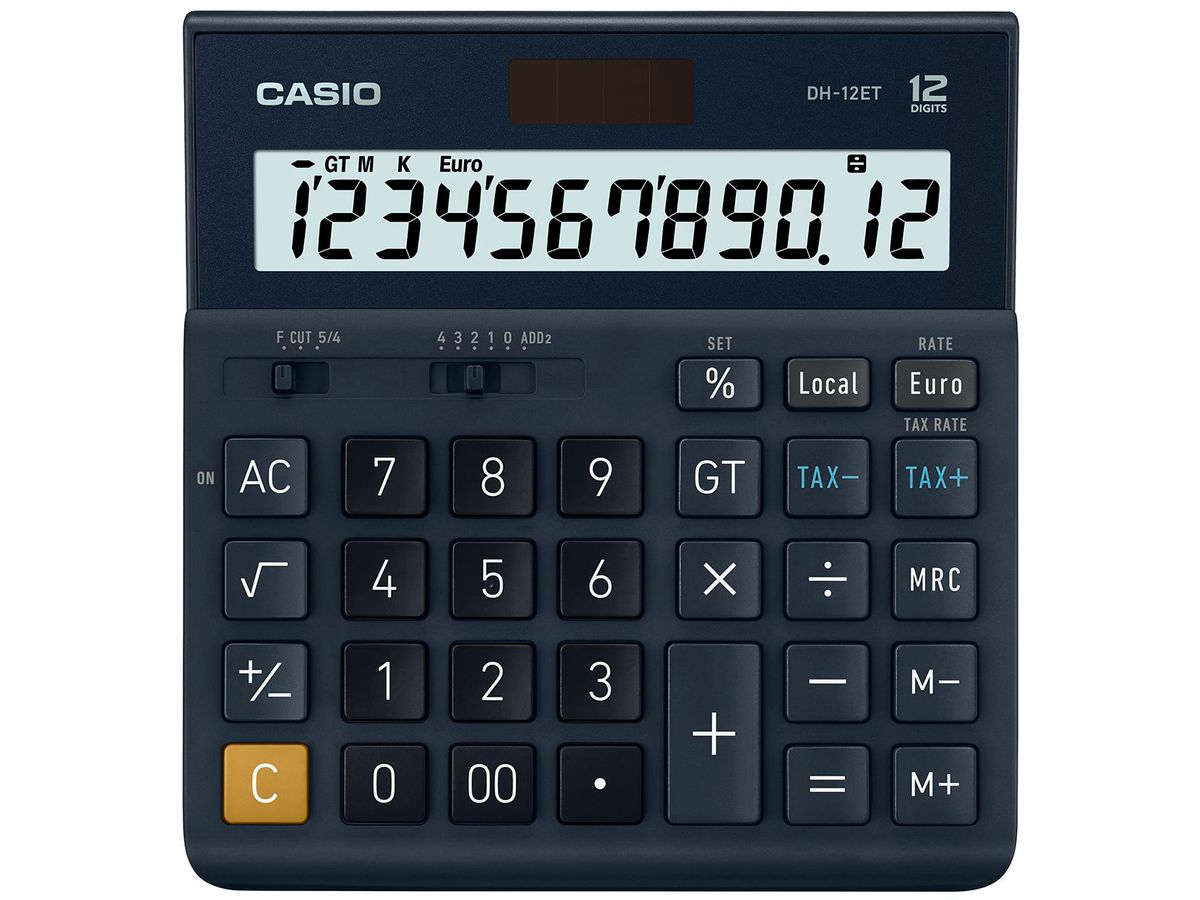 CASIO Taschenrechner DH-12ET EP (4549526609954)