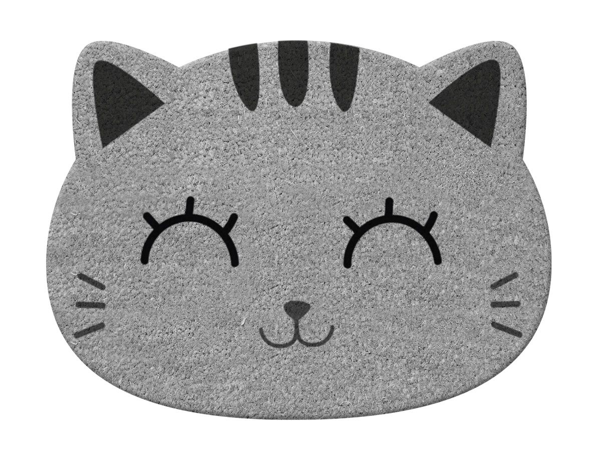 I-TOTAL Fussmatte 60x45cm XL1962 Cats Grey (8057711468355)