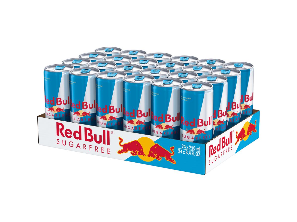 RED BULL Energy Drink sugarfree, Alu RC2772 25 cl, 24 Stk. (9002490200237)
