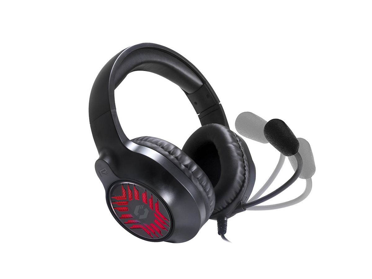 SPEEDLINK TYRON Gaming Stereo Headset SL-860016-BK RGB,PC/PS5/PS4/Xbox/NSW,Bl. (4027301401394)