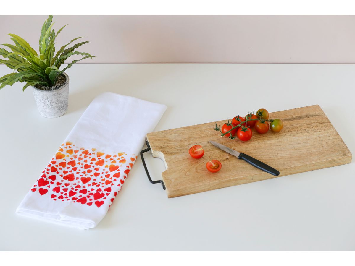 I AM CREATIVE Asciugamano da cucina 1212.67 bianco 50x85cm (7611983164158)