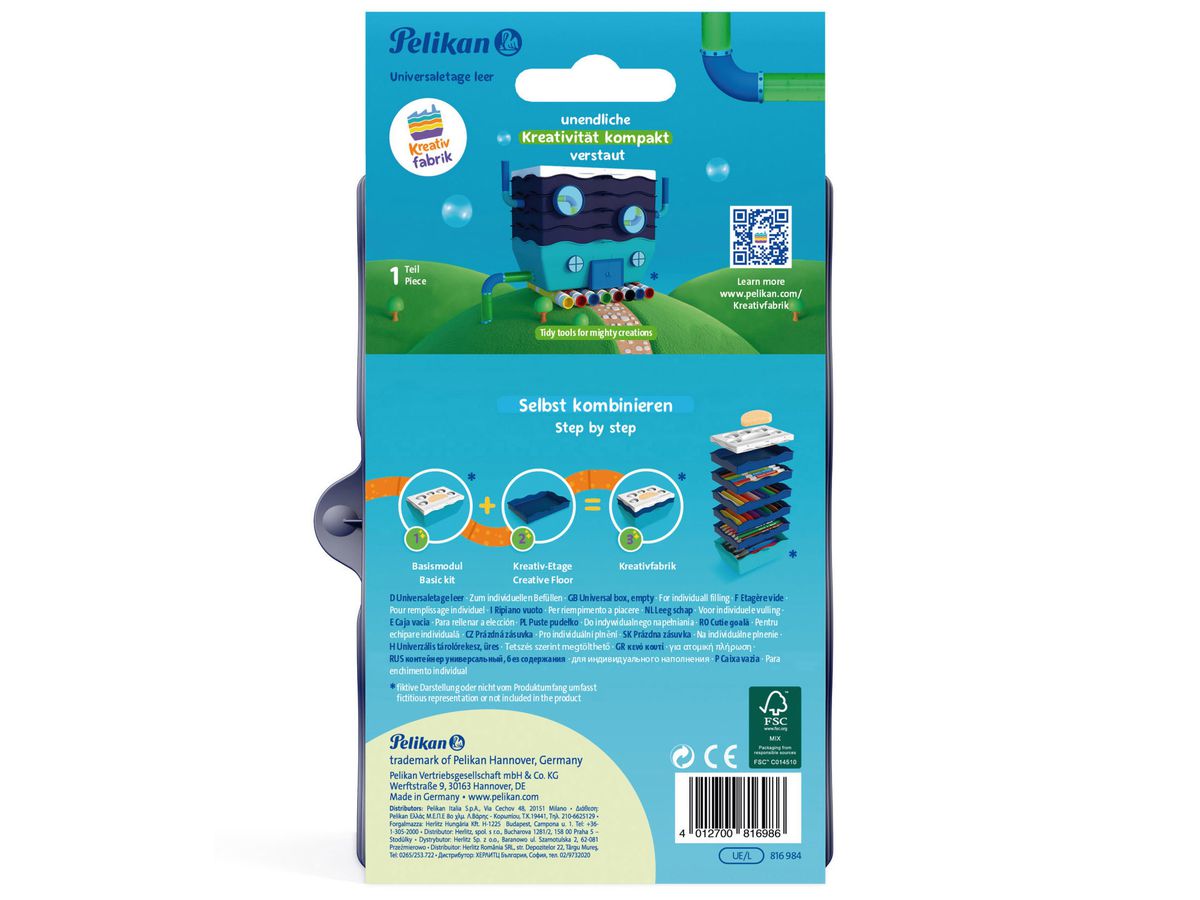 PELIKAN Kreativfabrik 816960 Basisset leer (4012700816962)